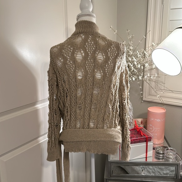 NWT Free People wrap sweater - Picture 2 of 3